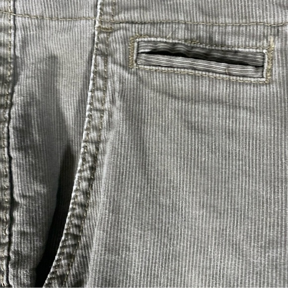 Gap Corduroy Pants Men's Size 40x32 Slim Fit Gray Straight Casual - Picture 7 of 11